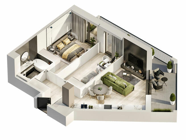 Wizualizacje 3D, wizualizacje wnętrz, wizualizacje osiedli