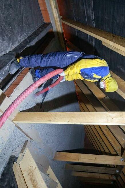 Ocieplanie granulatem ROCKWOOL