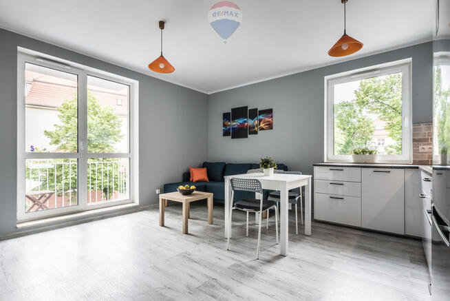 Kameralny nowy blok 2 pok.wyposażone balkon