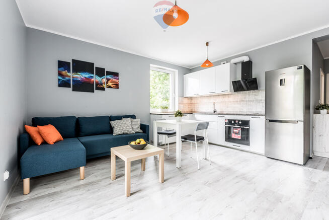 Kameralny nowy blok 2 pok.wyposażone balkon