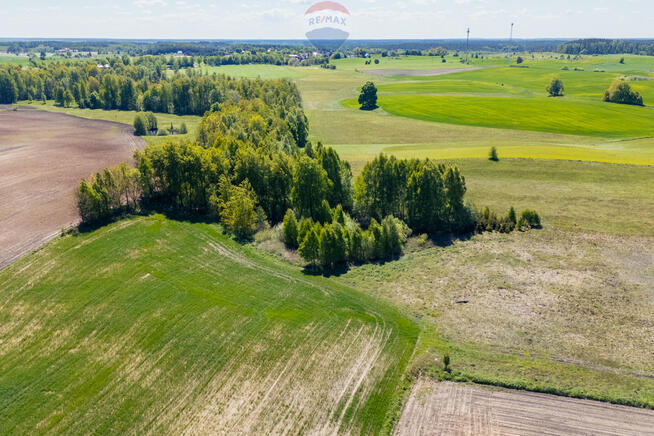 Działka rolno - siedliskowa na Mazurach, wodociąg