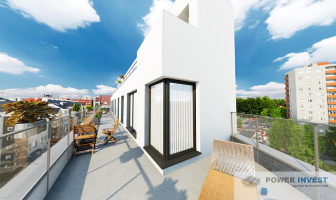 Słoneczne 3-pokojowe z tarasem 34 m2