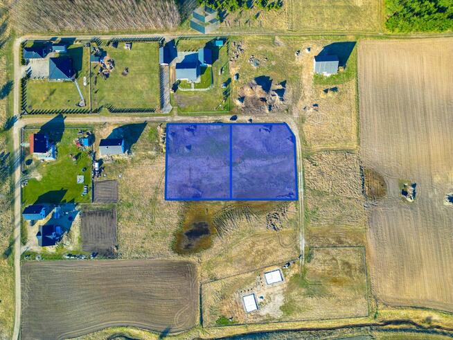 Działka siedliskowa Frednowy gm. Iława