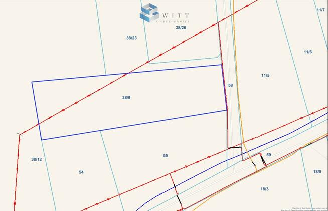 Działka budowlana Suryty gm. Lidzbark Warmiński
