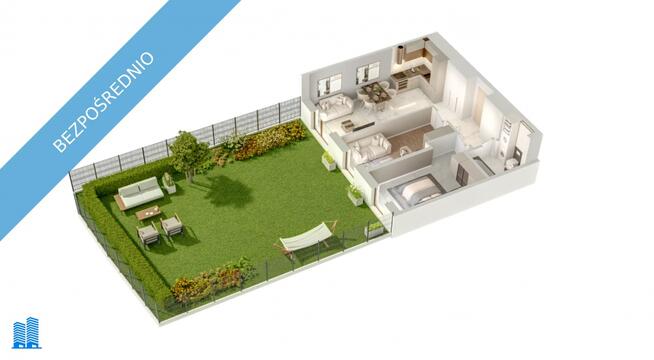 57,18m Nowe mieszkanie z ogródkiem w Dębicy Przedsprzedaż