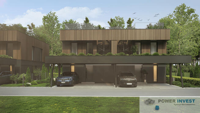 Nowoczesny dom z tarasem na dachu | Wola Justowska