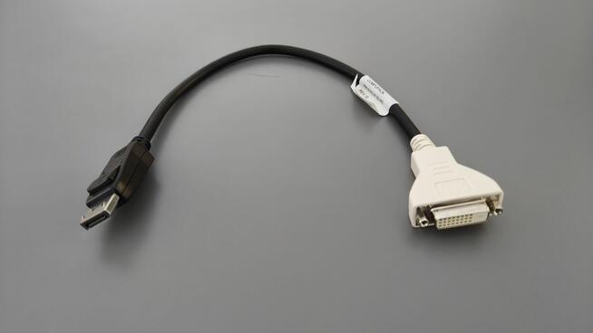 Adapter przejściówka kabel DP DisplayPort do DVI E003-R150-R