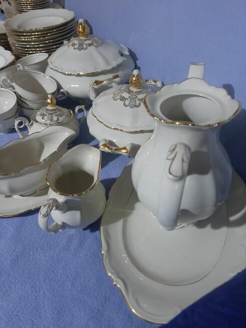 Porcelana francuska Limoges i niemiecka Bawaria