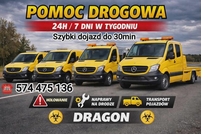 Pomoc drogowa, Laweta,mobilny mechanik, wulkanizacja