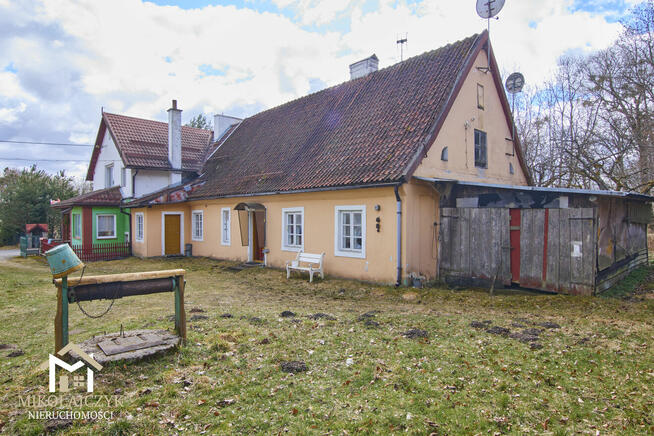 Woryny / Dom z budynkami gospodarczymi + ziemia + stawy