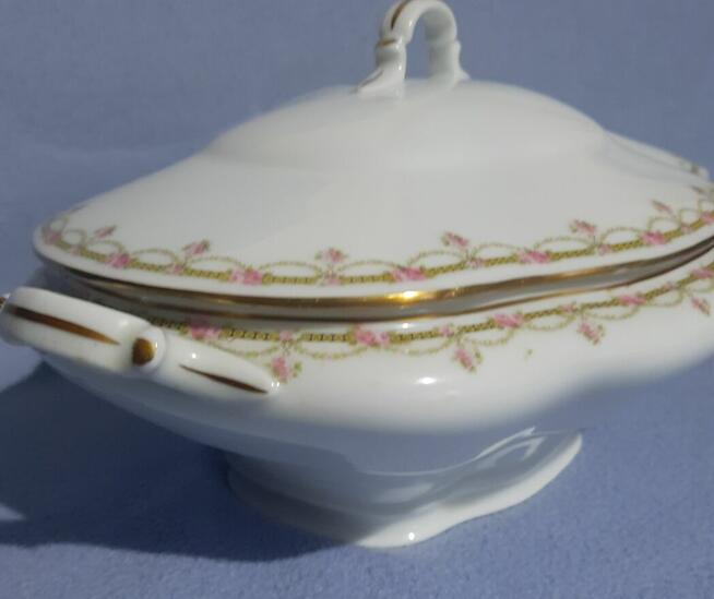 Porcelana francuska Limoges i niemiecka Bawaria