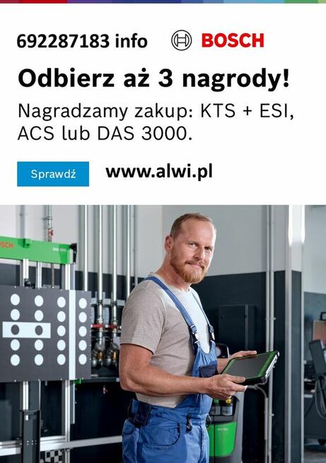 Acs 563-P stacja klimatyzacji Bosch Promocja 13500 ,- brutto