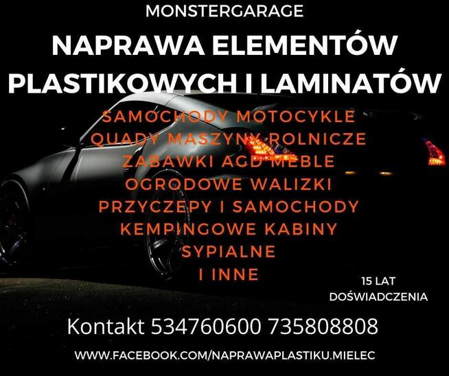 Spawanie Plastiku Naprawa Laminatów Bus TIR Rolnicze