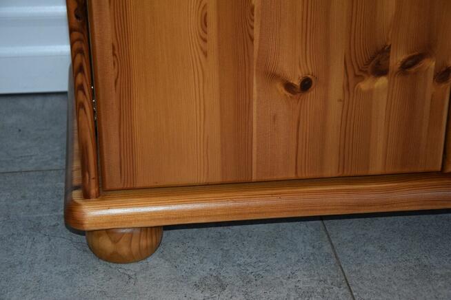 komoda z drewna sosnowego - jak nowa