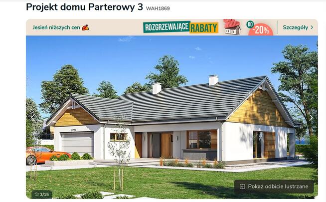 Działka z PNB Kieźliny - Olsztyn otoczona lasem