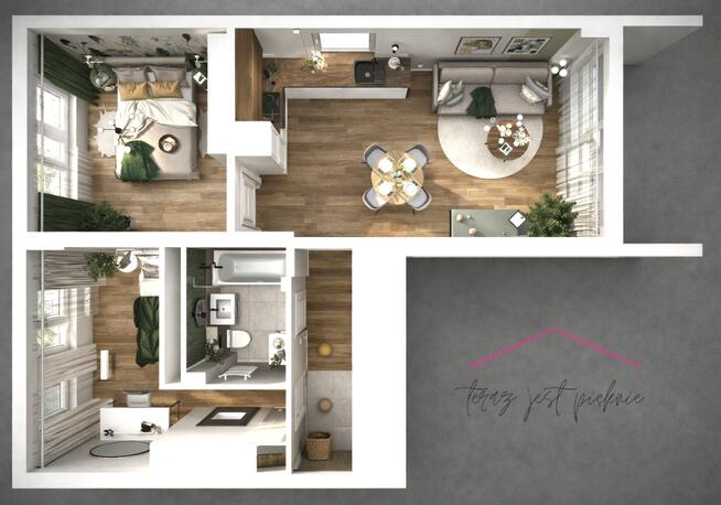 3 POKOJE wysoki standard BALKON tramwaj