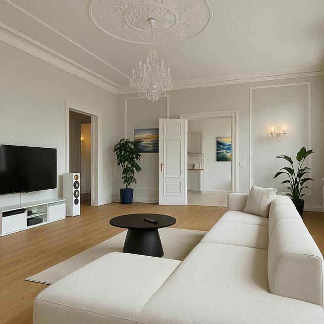 Duże mieszkanie w centrum przestrzeń, lokalizacja