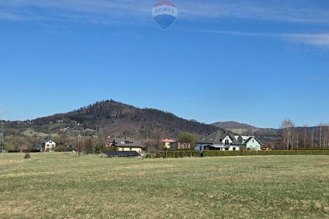 Widokowa działka blisko centrum Żywca