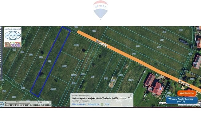 Widokowa działka blisko centrum Żywca