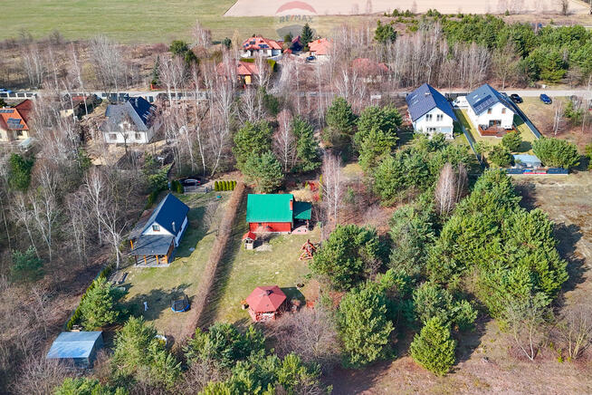 Dwie działki pod dom 1602 m² Błędowo, ul. Brzozowa