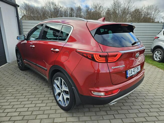 Kia Sportage 1.6 TGDI 177KM GT Line 4x4 AWD automat BEZWYPADEK zadbany BDB STAN