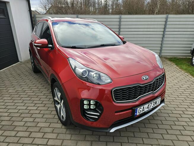 Kia Sportage 1.6 TGDI 177KM GT Line 4x4 AWD automat BEZWYPADEK zadbany BDB STAN