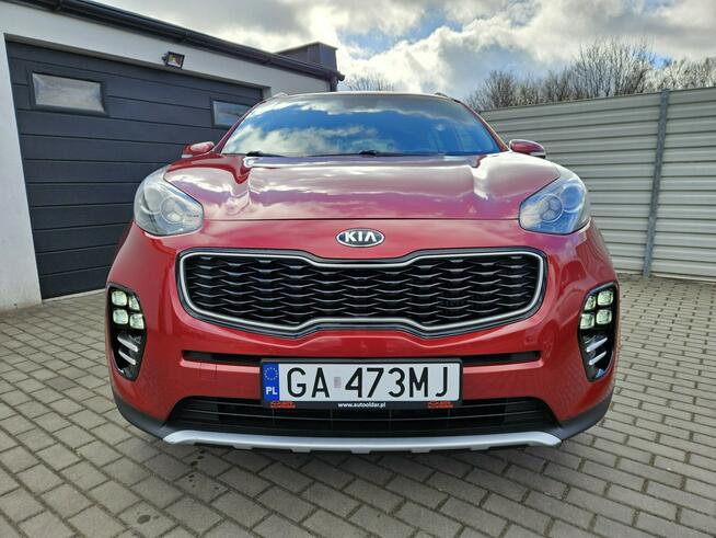 Kia Sportage 1.6 TGDI 177KM GT Line 4x4 AWD automat BEZWYPADEK zadbany BDB STAN