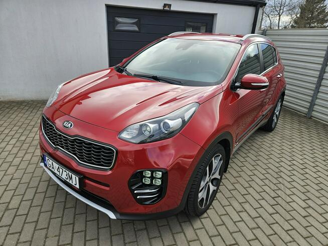 Kia Sportage 1.6 TGDI 177KM GT Line 4x4 AWD automat BEZWYPADEK zadbany BDB STAN