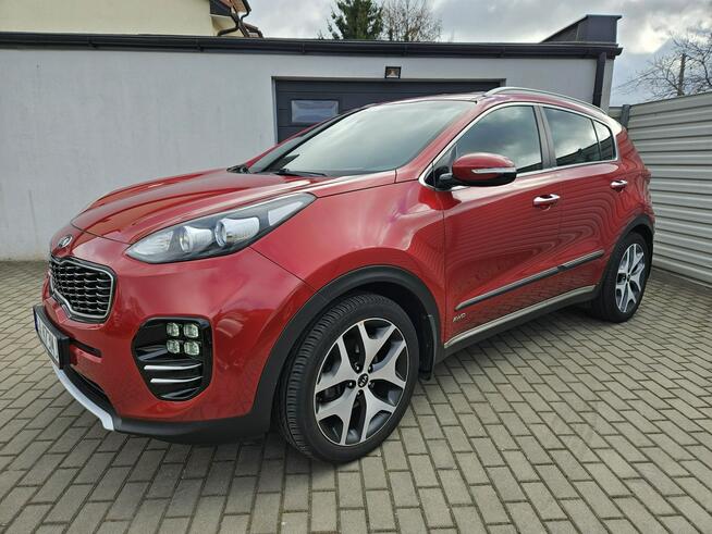 Kia Sportage 1.6 TGDI 177KM GT Line 4x4 AWD automat BEZWYPADEK zadbany BDB STAN