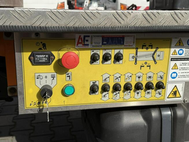 Nissan Cabstar Zwyżka Podnośnik Koszowy ISOLI PNT210 J Wysokość Podnoszenia 21m P7