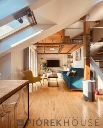 Dwupoziomowe mieszkanie na Ursynowie