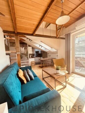 Dwupoziomowe mieszkanie na Ursynowie