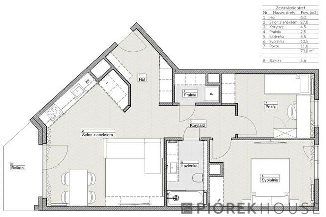 3-pokojowe mieszkanie na Bemowie