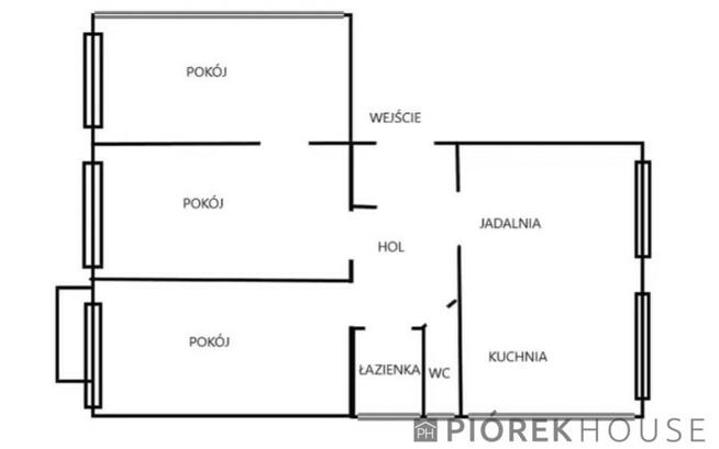 3-pokojowe mieszkanie w Ursusie