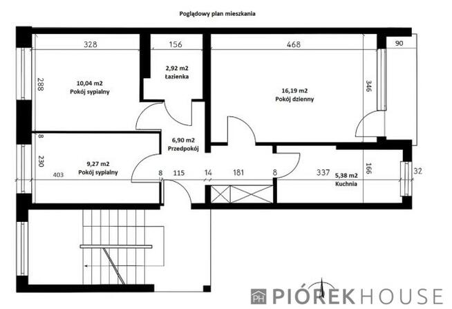 3-pokojowe mieszkanie na Mokotowie