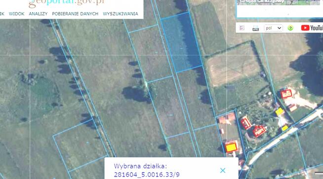 Sprzedam działkę na Mazurach