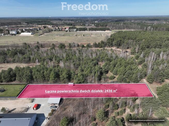 Dwie działki niedaleko Legionowa | Usługi