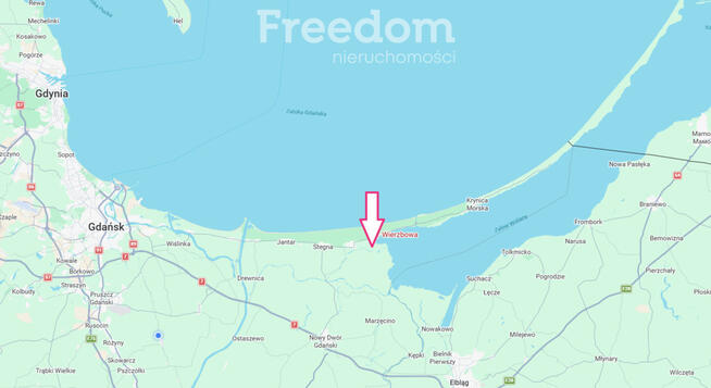 Działka budowlana na dwa domy - Zalew i Bałtyk !