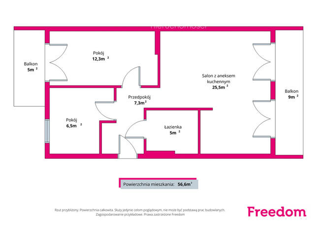Trzypokojowe z 2 balkonami, piwnicą i garażem !