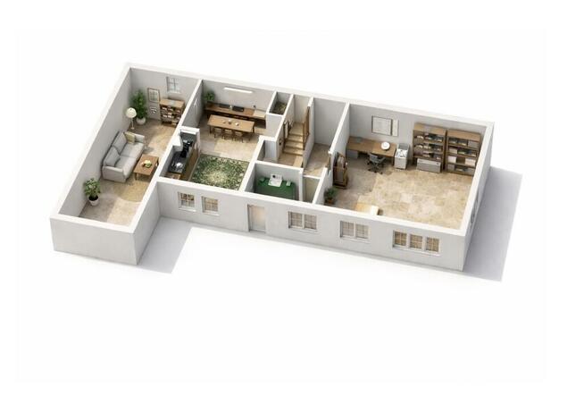 Warsztat 240 m2 z mieszkaniem w Trzebiatowie