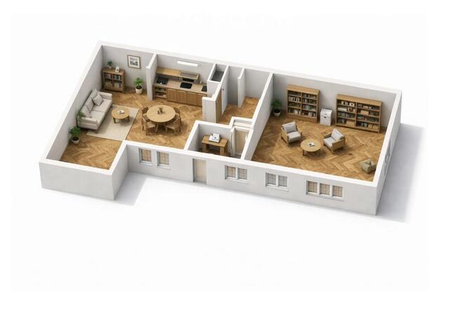 Warsztat 240 m2 z mieszkaniem w Trzebiatowie