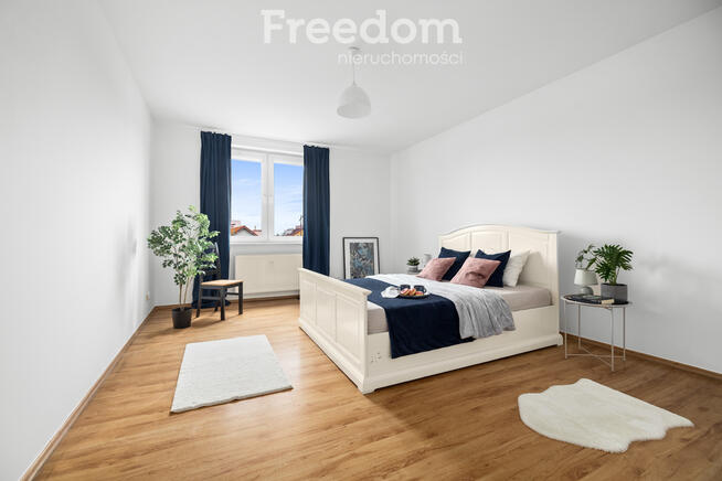 3-pokojowe mieszkanie z balkonem oraz piwnicą 79m²