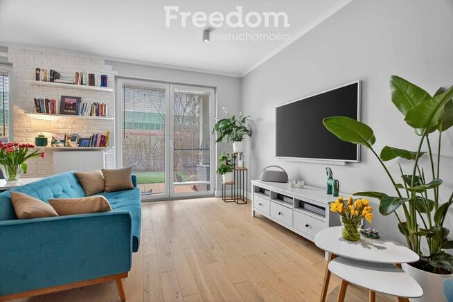 eleganckie i jasne mieszkanie z 2 ogródkami