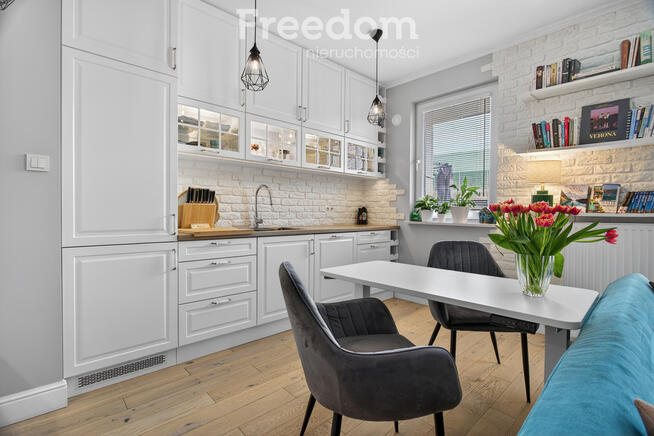 eleganckie i jasne mieszkanie z 2 ogródkami