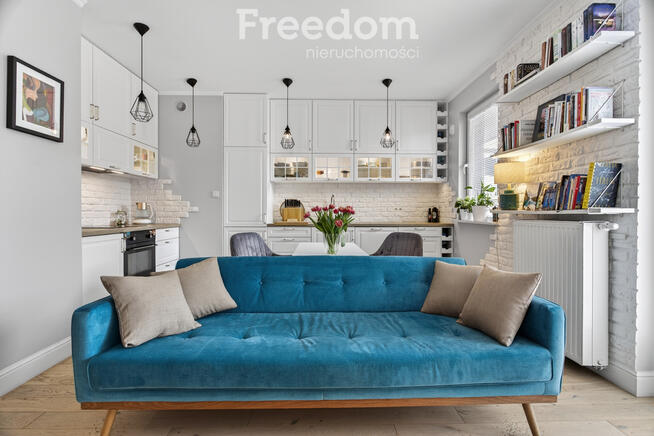 eleganckie i jasne mieszkanie z 2 ogródkami