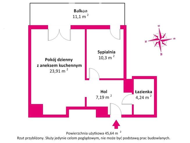 2 pokoje z loggią, Rezydencja Barska, Ochota