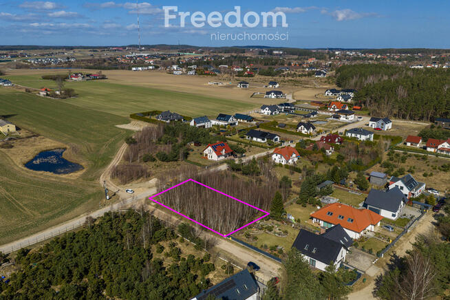 Chwaszczyno I działka 1123m2 I MPZP I Media