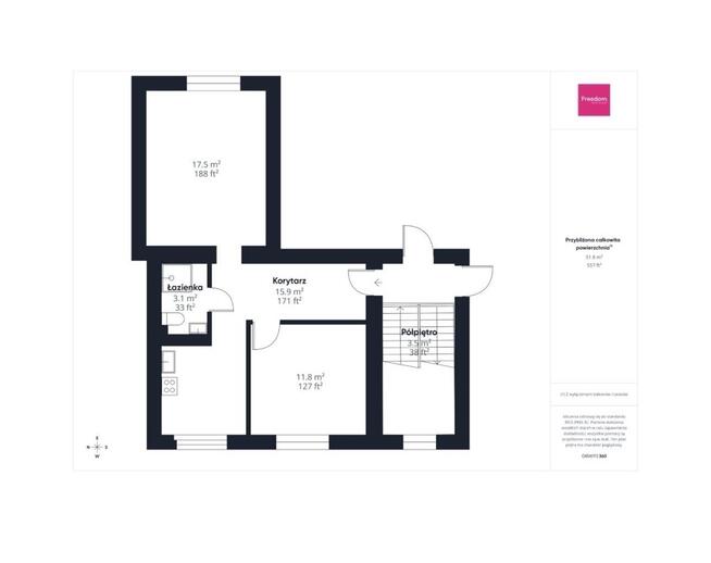 Na sprzedaż 2 pokoje po generalnym remoncie | 47,6