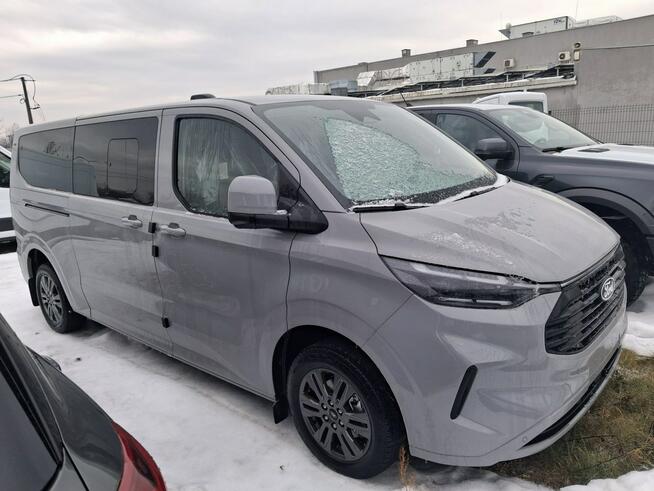 Ford Transit Custom Limited 150KM DrzwiLewe Matrix Led Kamera 360 od ręki 9-os. 2158zł
