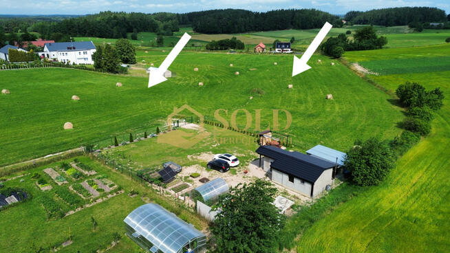 Działka budowlana Leśno gm. Szemud,